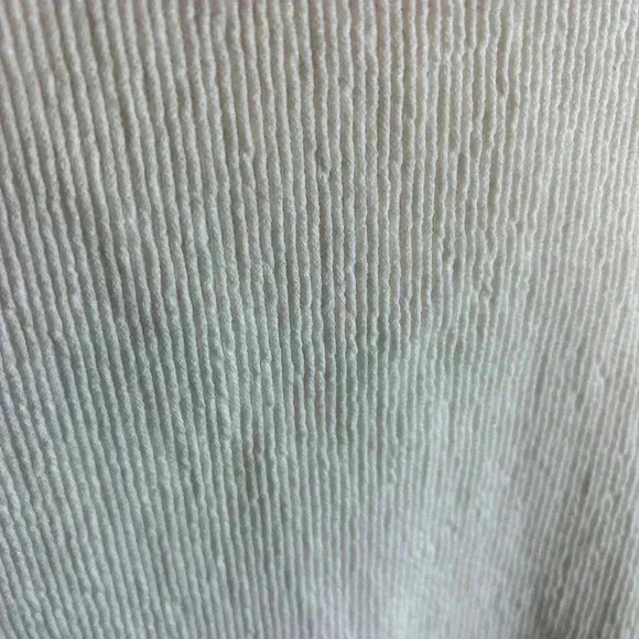 Madewell Texture and Thread Mockneck Blouse Top Cream Size S - Picture 4 of 7